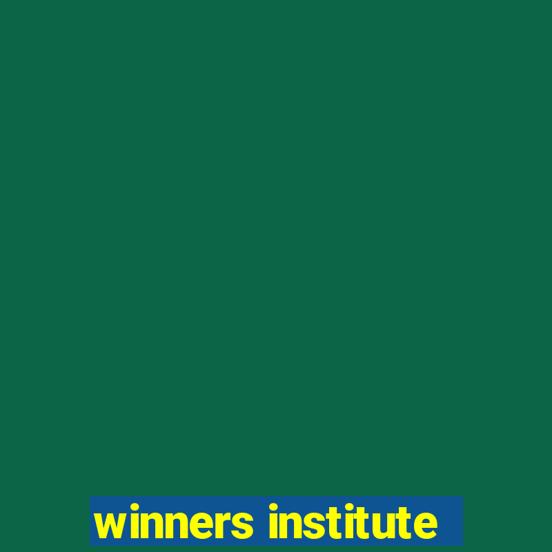 winners institute