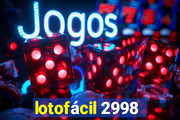 lotofácil 2998