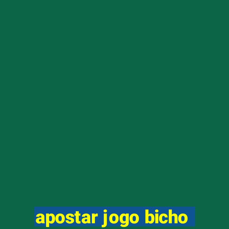 apostar jogo bicho