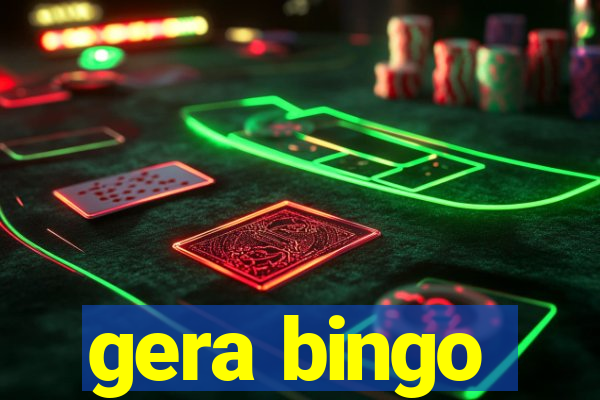 gera bingo