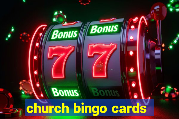 church bingo cards