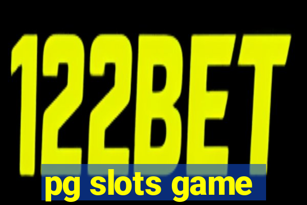 pg slots game