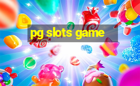 pg slots game