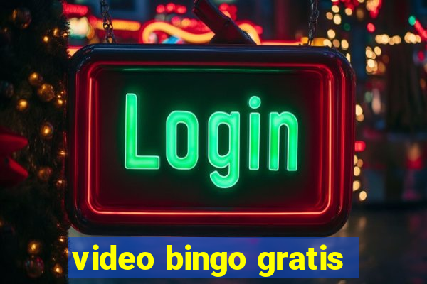 video bingo gratis