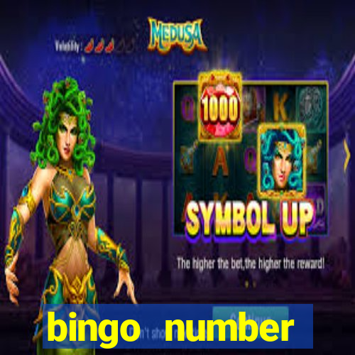 bingo number generator online