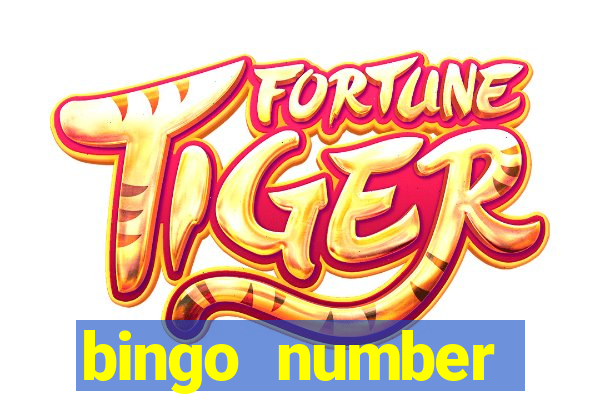 bingo number generator online