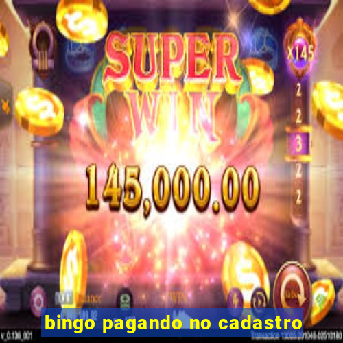 bingo pagando no cadastro