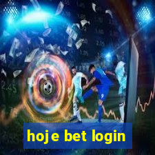 hoje bet login