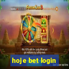 hoje bet login