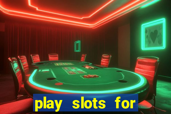 play slots for real money online