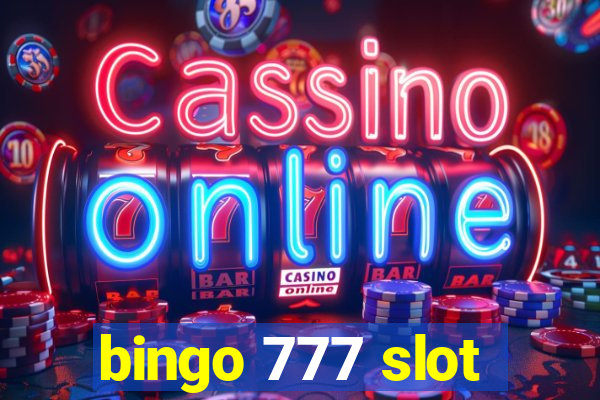 bingo 777 slot