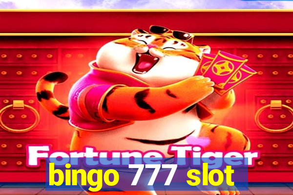 bingo 777 slot