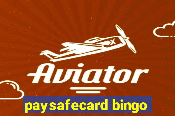 paysafecard bingo