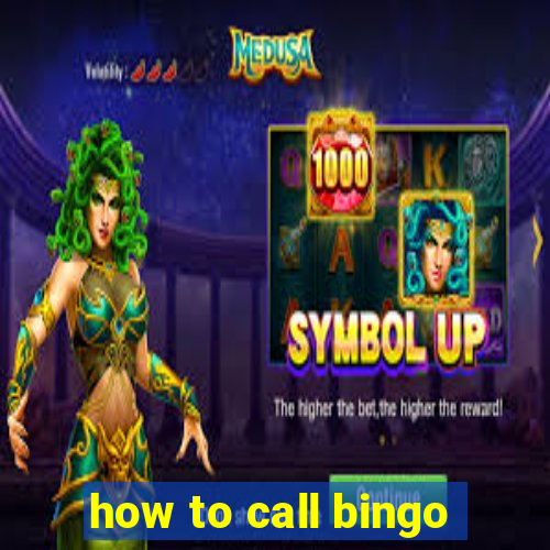 how to call bingo