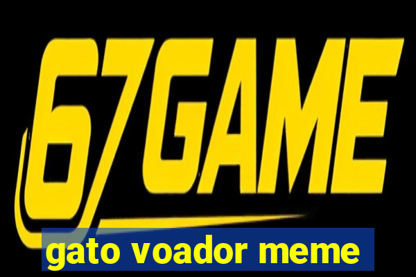 gato voador meme