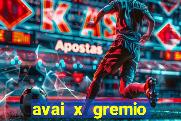 avai x gremio novorizontino palpite