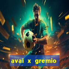 avai x gremio novorizontino palpite