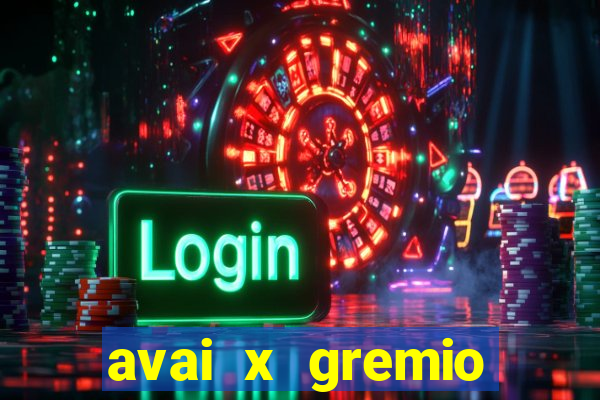 avai x gremio novorizontino palpite