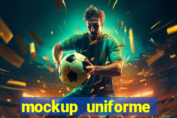 mockup uniforme futebol psd free