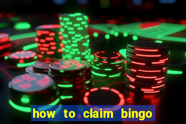 how to claim bingo plus jackpot