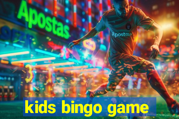 kids bingo game