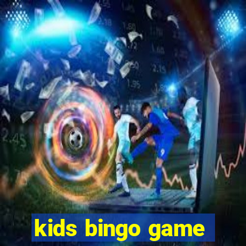 kids bingo game