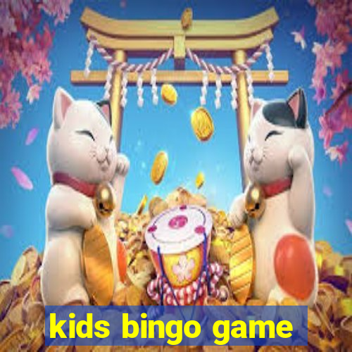 kids bingo game