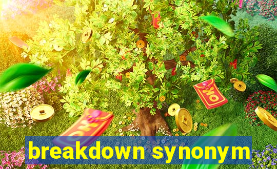 breakdown synonym