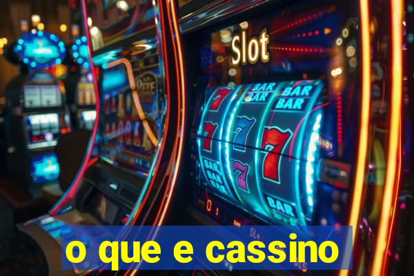 o que e cassino