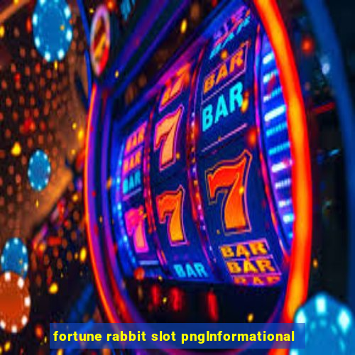 fortune rabbit slot pngInformational