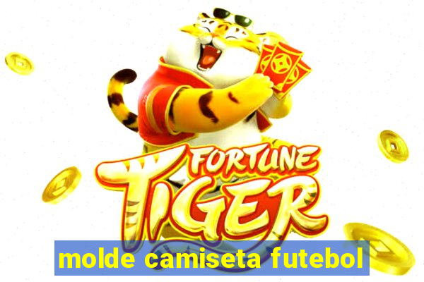 molde camiseta futebol