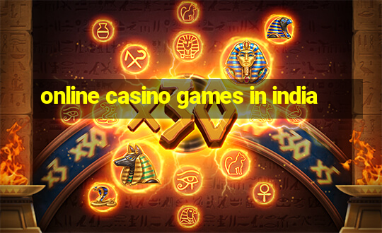 online casino games in india