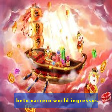 beto carrero world ingressos