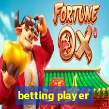 betting player