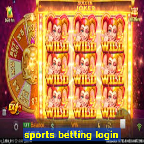 sports betting login