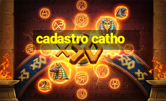 cadastro catho