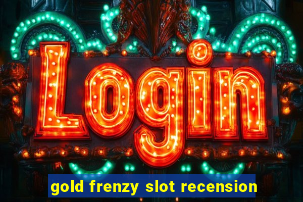 gold frenzy slot recension