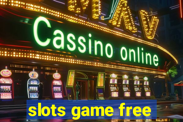 slots game free