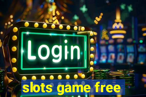 slots game free