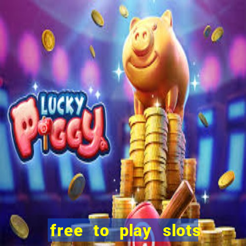 free to play slots no download