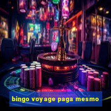 bingo voyage paga mesmo