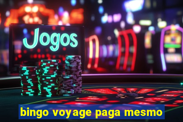 bingo voyage paga mesmo