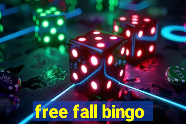 free fall bingo