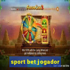 sport bet jogador