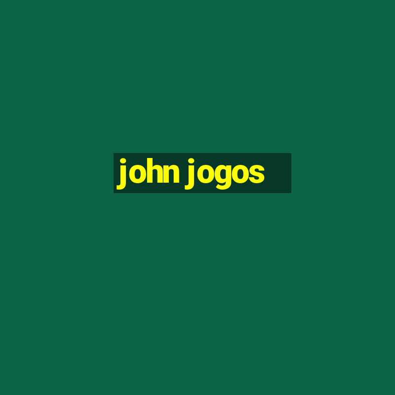 john jogos