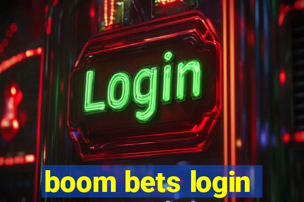 boom bets login