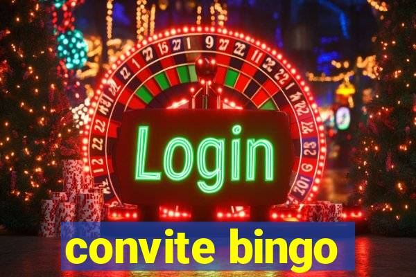 convite bingo