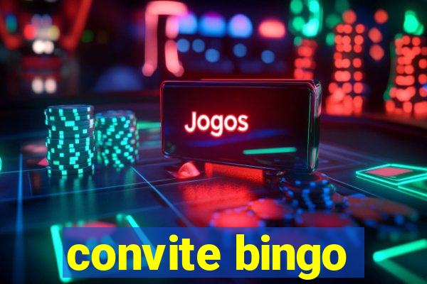 convite bingo