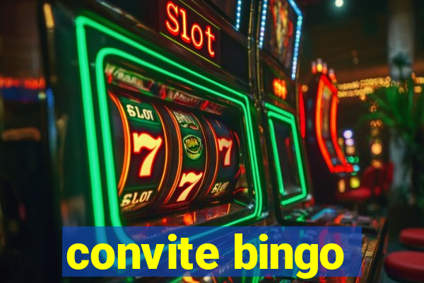 convite bingo