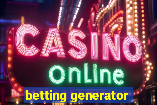 betting generator